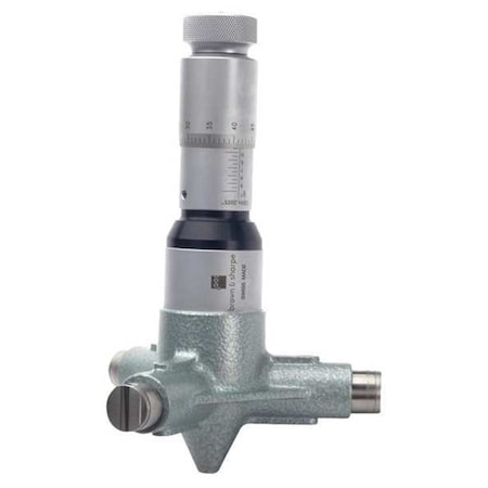 Tesa Brown & Sharpe Inside Micrometer, 5 to 6" Range, 5 to 6", 0.0005" 00882702