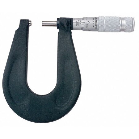 Tesa Brown & Sharpe Rolling Mill Micrometer, Range 0-1 In 599-237-6-1