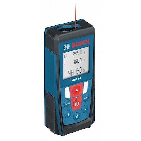 Bosch Laser Distance Measurer, 2 In to 165 ft GLM 50