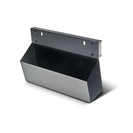 Triton Products 12 In. L x 3.5 In. W x 5 In. H Black Powder Coated Steel Magnetic Tool Box KTI-72460
