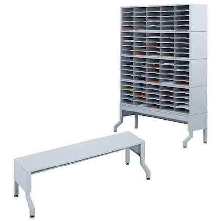 Safco E-Z Sort Satellite Mail Station Base 7756GR