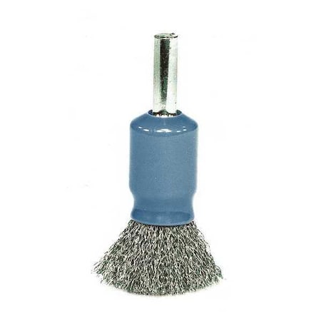 Weiler Wire Brush Crimped Coated Cup End .0104 11001