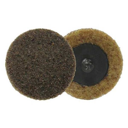 Weiler 3" Non-Woven Surface Conditioning Disc Plastic Button Style AO Coarse 51535