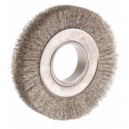 Weiler Wire Wheel Brush, 6" Dia 03510