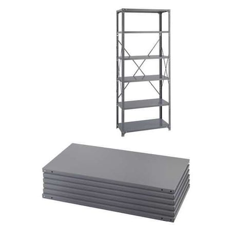 Safco Shelf Pack, 36X18, Industrial 6 6252