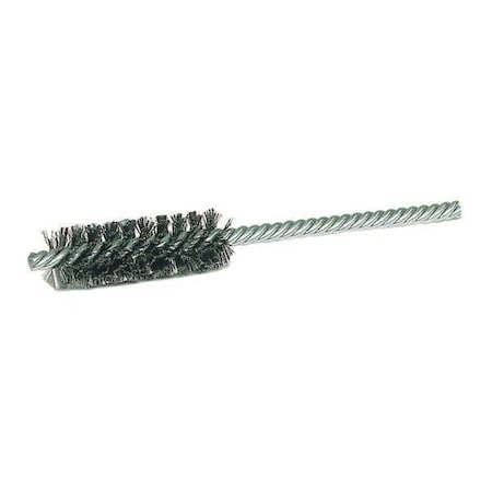 Weiler 1-1/2" Power Tube Brush .014" Stainless Steel Fill 2-1/2" Brush Length 21413