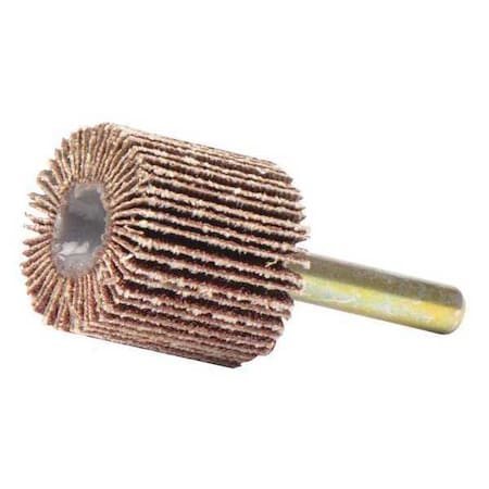 Weiler 1"x1" Tiger Coated Abrasive Flap Wheel 1/4" Stem 60AO 52003