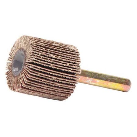 Weiler 1"x1" Tiger Coated Abrasive Flap Wheel 1/4" Stem 120AO 52005