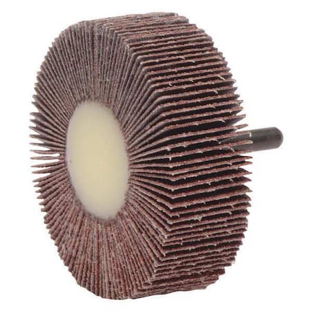 Weiler 3"x1" Tiger Coated Abrasive Flap Wheel 1/4" Stem 60AO 52027