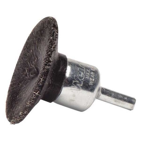 Weiler 2 x 1/4 Shank Flared End Wire Brush 35233