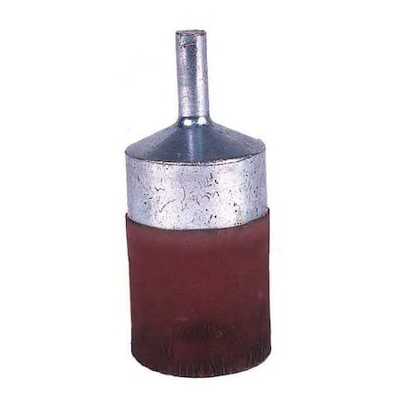Weiler 3/4" Polyflex Encapsulated Crimped Wire End Brush .0104" Steel Fill 35345