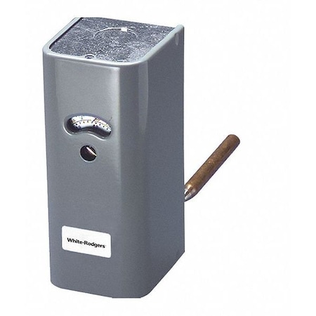 White-Rodgers Temperature Control T-Stat - S, Open on Rise, 100 Degrees to 240 Degrees F, SPST, 120/240VAC 11B06 001S1