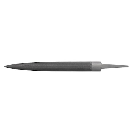 Simonds Half Round File, Swiss, No 2/Dbl., 6inL 84138500