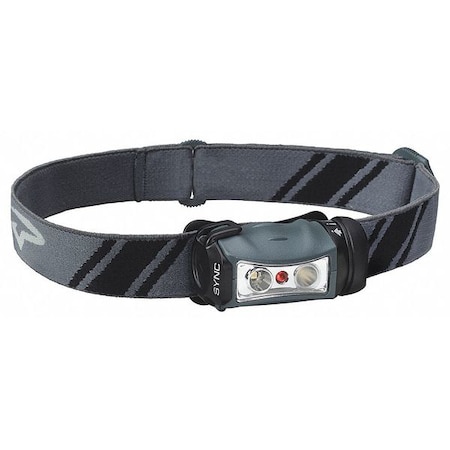 Princeton Tec LED Headlamp, 150 lm, 3 AAA SY16-GY