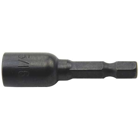 Westward Nutsetter, 5/16", Steel, 1-7/8 in. L, PK3 38RV64