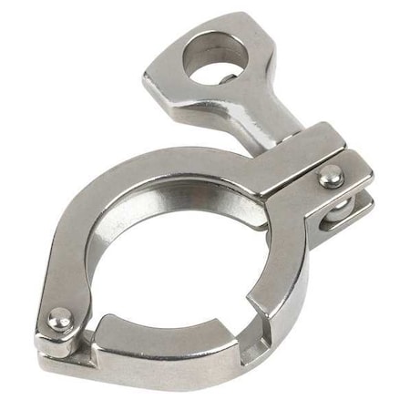 Sani-Lock Clamp, 1-1/2 In, 304 Stainless Steel CL-TH-100/150-1