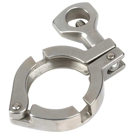 Sani-Lock Clamp, 1-1/2 In, 304 Stainless Steel CL-TH-100/150-2