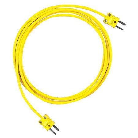Sani-Lock EXT Lead, PVC, 36 in. L, Yellow ACC-EX-K-3-MM
