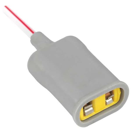 Rubberfab Temperature Probe, Short, Copper, Yellow ACC-K-199A-S