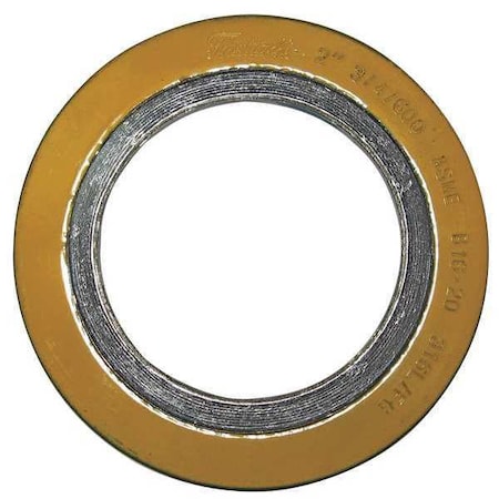 FLEXITALLIC Spiral Wound Metal Gasket, 2 In, 316SS CG