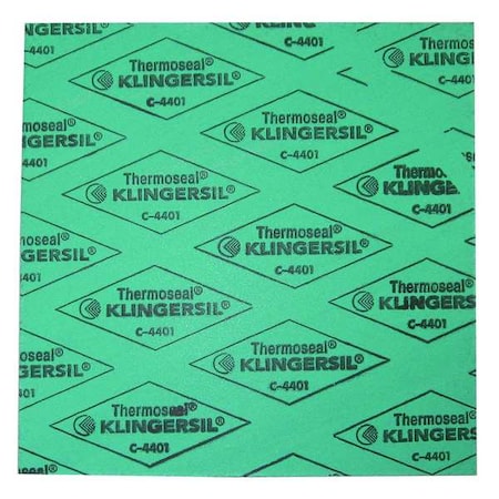 Zoro Select Gasket Sheet, Synthetic Fibers with Nitrile Binder, Buna-N, 1/16 in Thick, 30 in Lg, 30 in W C-4401
