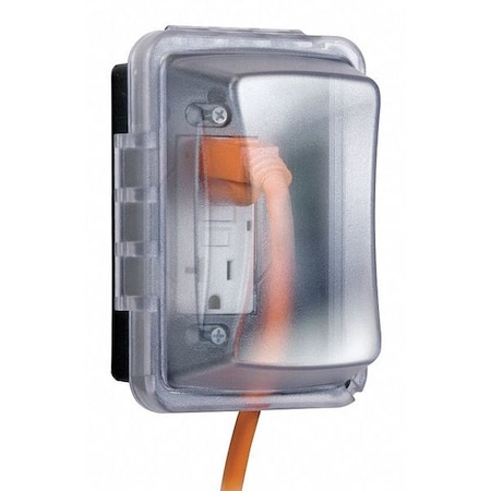 Taymac 1 -Gang Horizontal or Vertical Weatherproof Cover, , Polycarbonate MM510C