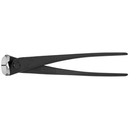 Knipex Precision Nippers, 10in.L., Black 99 10 250