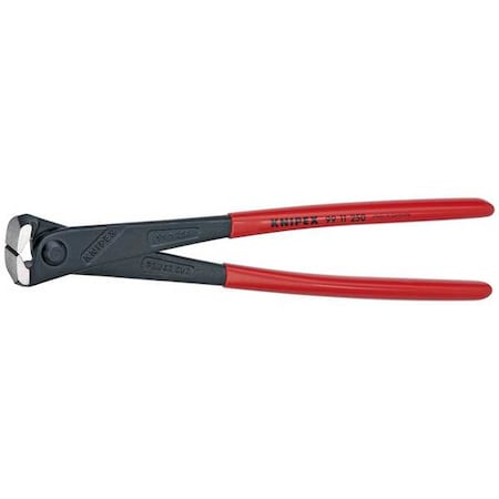 Knipex Precision Nippers, 10in.L., Red 99 11 250