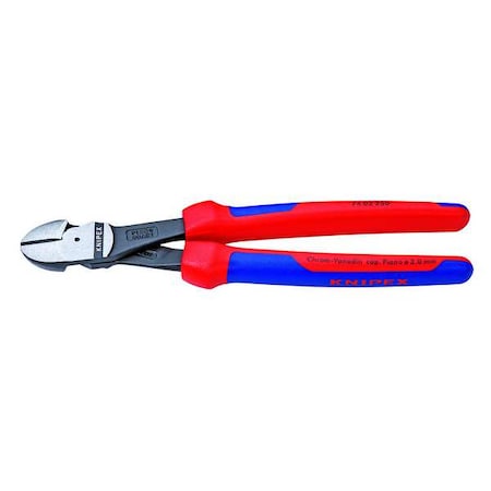 Knipex 10 in 74 Diagonal Cutting Plier Standard Cut Oval Nose Uninsulated 74 02 250