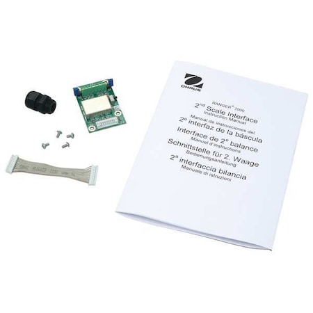 Ohaus PCBA Kit, Blk, Plstc, 6inLx4inWx2inH 30097590