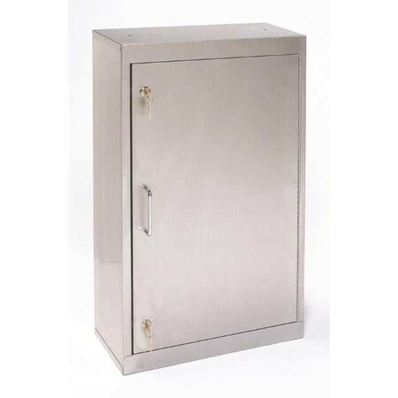Mpd Medical Medical Storage Cabinet, 34 lb., Stainless Steel TNC-2SS