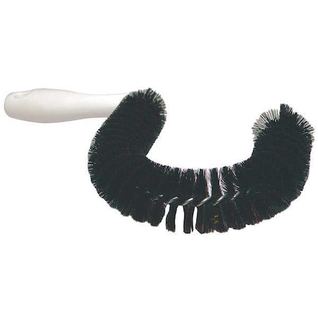 Carlisle Foodservice 1 1/2 in W Coffee Maker Brush, Soft, 3 in L Handle, 6 in L Brush, Black, Plastic, 10 in L Overall 4015300