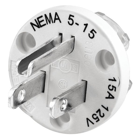 Hubbell Wiring Device-Kellems Watertight Interior Nema 5-15p, 15a/125V HBL14W47IN