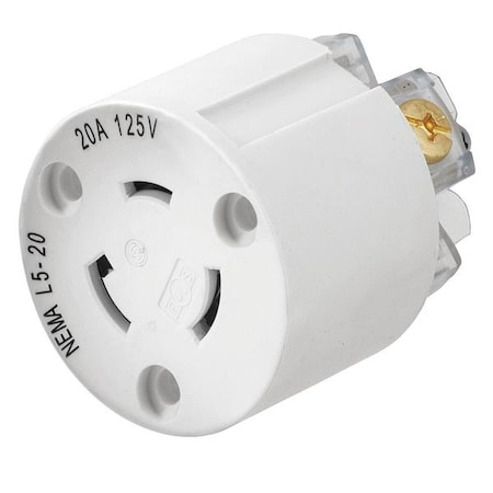 Hubbell Wiring Device-Kellems Watertight Interior Nema L5-20r, 20a, 125V HBL27W47IN