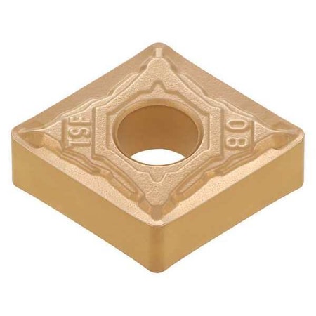 Tungaloy Diamond Turning Insert, Diamond, 4, CNMG, 3, Carbide CNMG 433 TSF T9105