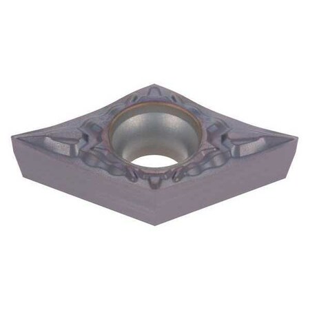 Tungaloy Diamond Turning Insert, Diamond, 5/16 in, DCGT, .5, Carbide 6857017