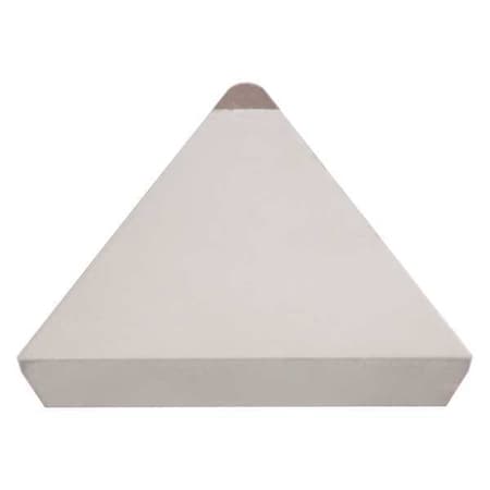 Tungaloy Triangle Turning Insert, Triangle, 1/4 in, TPGN, 0.0312 in, CBN 6812281