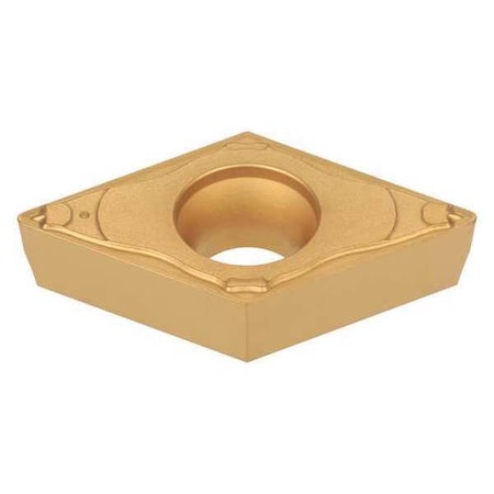 Tungaloy Diamond Turning Insert, Diamond, 3, DCMT, 1, Carbide DCMT11T304-PF T6120