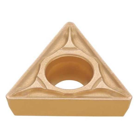 Tungaloy Triangle Turning Insert, Triangle, 6.35mm, TPMT, 0.4 mm, Carbide 6994734