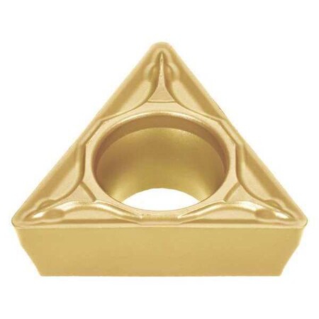 Tungaloy Triangle Turning Insert, Triangle, 6.35mm, TPMT, 0.4 mm, Cermet 6998372
