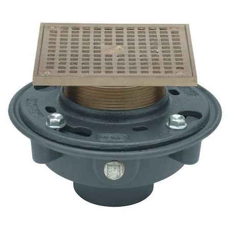 Zurn Floor Floor Drain, cast iron, 2