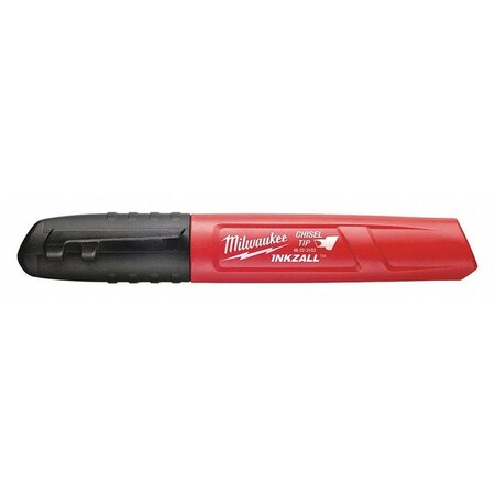 Milwaukee Tool Permanent Industrial Marker, Black Color Family 48-22-3103