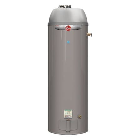 RHEEM Natural Gas Residential Gas Water Heater, 40 gal., 120VAC, 40,000 BtuH PROG40-40N RH67 PDV