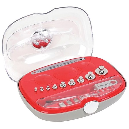 Troemner Precision Weight, 100g to 1mg, SS, 21 pcs. 7228-2W