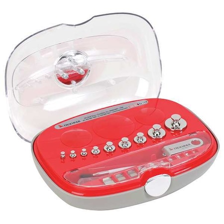 Troemner Precision Weight, 100g to 1g, Class 2, 9pcs 7224-2W
