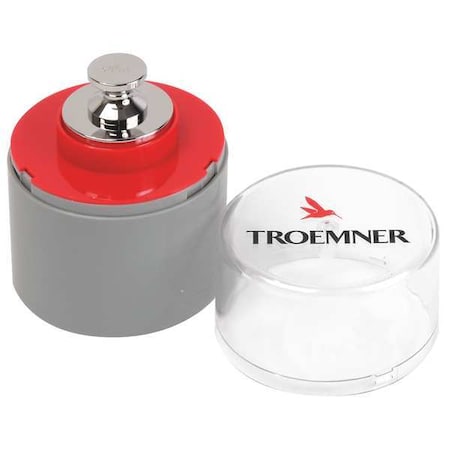 Troemner Precision Weight, Screw Knob, 500g, Class 2 7014-2T