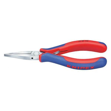 Knipex 5-3/4" Electronics Pliers w/ Flat Jaw, Plastic Grips 35 52 145
