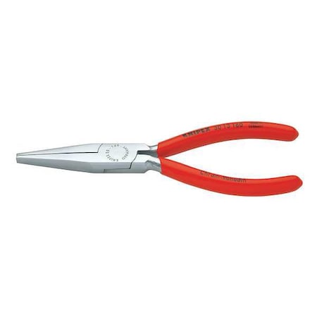Knipex 6 1/4 in Long Nose Plier Plastic Coated Handle 30 13 160