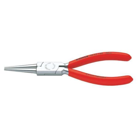 Knipex 6 1/4 in 30 Long Nose Plier Plastic Coated Handle 30 33 160