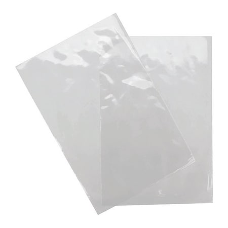 Reloc Zippit Open Poly Bags, 6"W x 9"L, 1.75 mil, Clear, None, 1000 PK PP-6X9